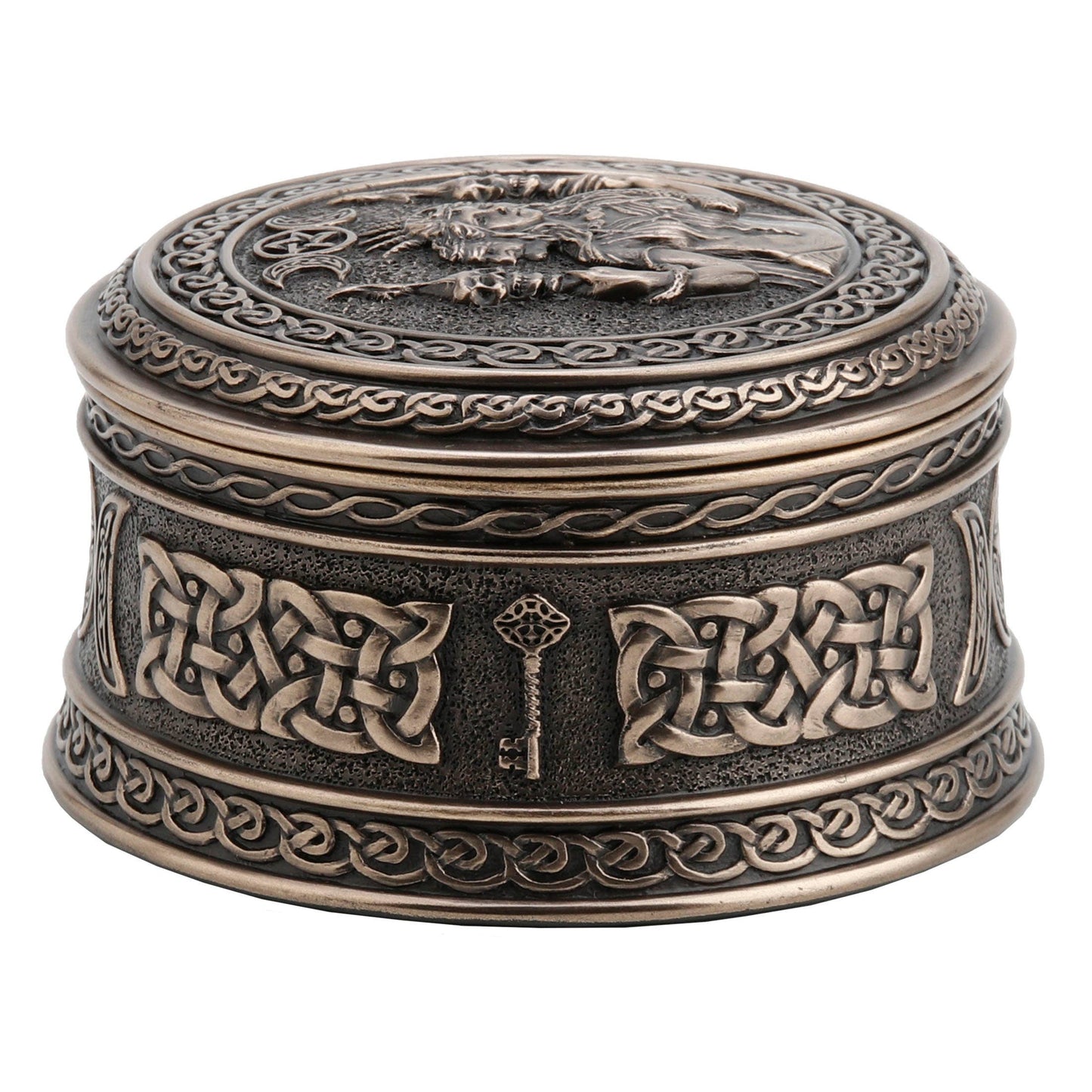 2 1/8 Inches Hecate Goddess Of Chthonic Trinket Box CCB