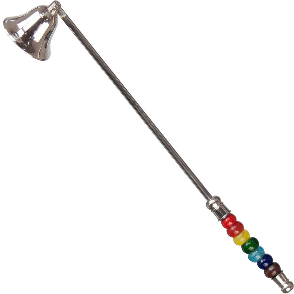 Candle Snuffer Beaded 7 Chakras (Each)
