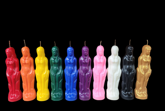 10 Pack Figure Candles FEMALE