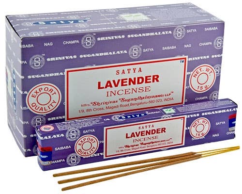 Incense Sticks - Satya English Lavender (15 g.)