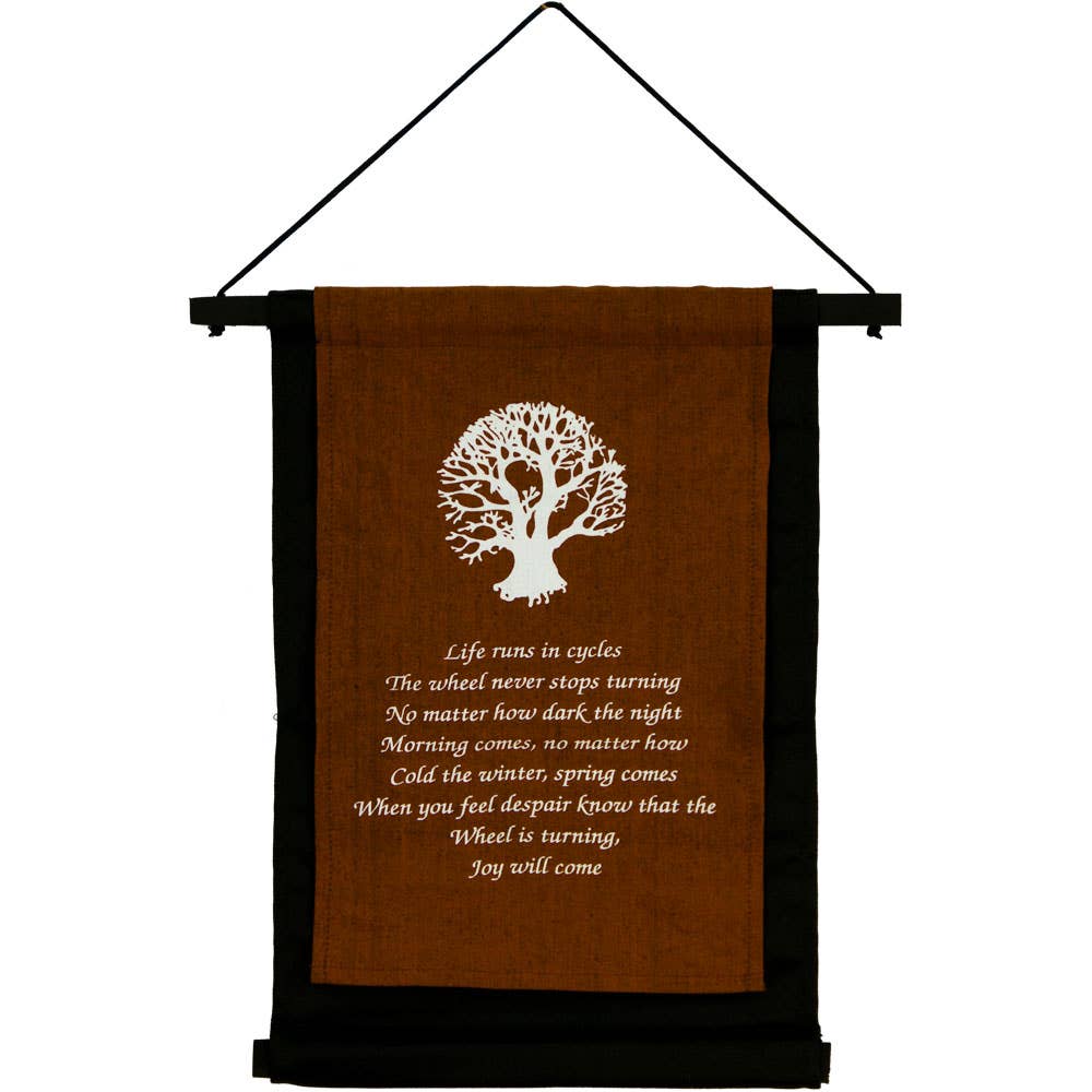 Small Cotton Banner - Tree of Life (Each)