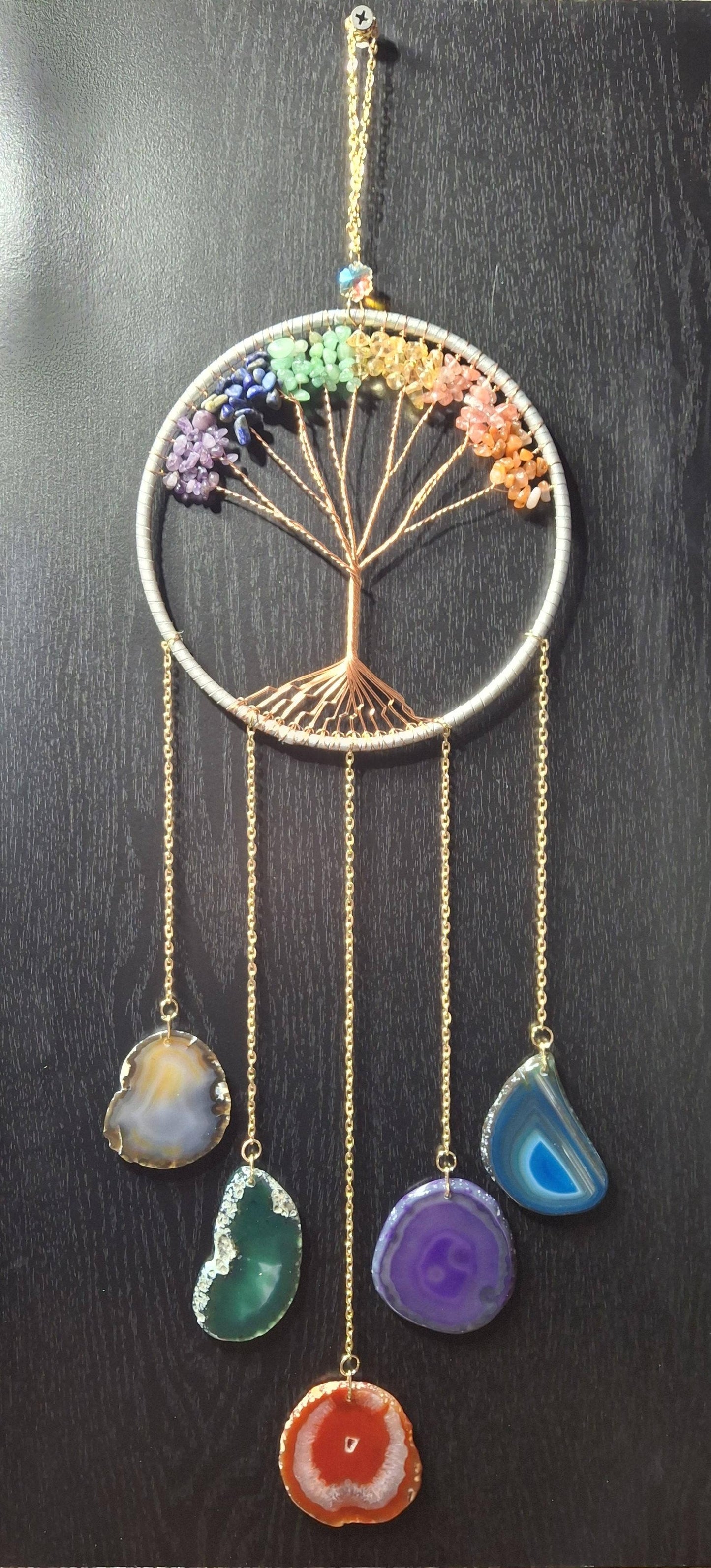 Large Tree of Life with Agate