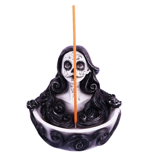 Big Day of the Dead Incense Holder/Ashtray