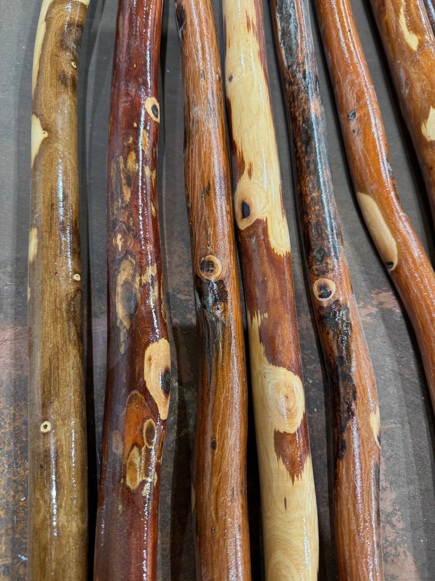 Made in USA!! 48" Ozark Hardwood Hiking Stick, Walking Stick