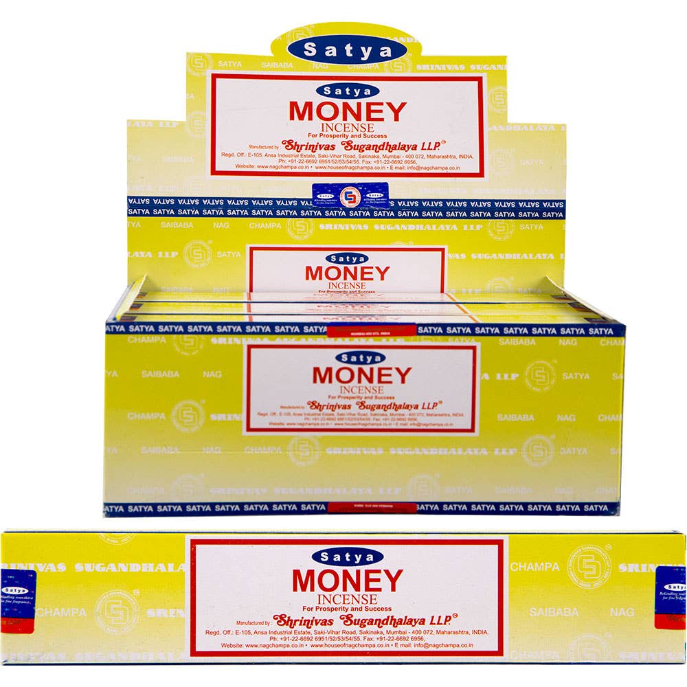 Satya Money Incense 15 Gr Money
