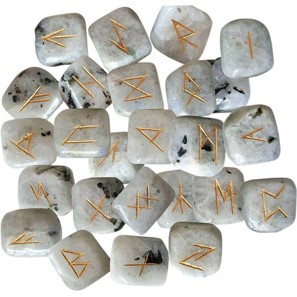 Rune Set Rainbow Moonstone (Each)