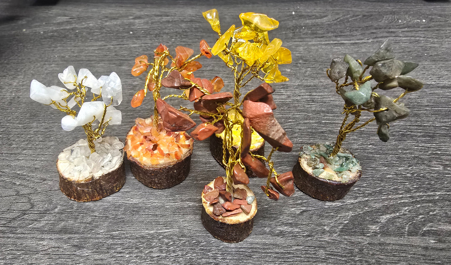Small Gemstone Trees