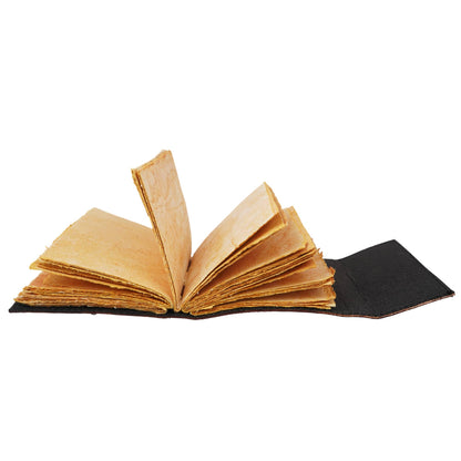 Sun and Moon Leather Embossed Journal
