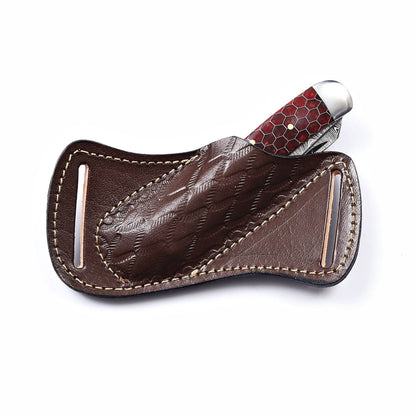 7.5' Handmade damascus pocket knife, Rancher's Choice