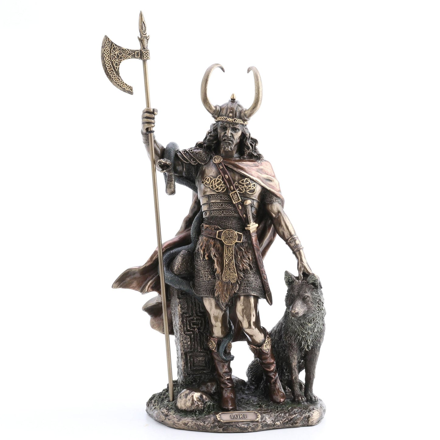 13 3/4 Inches Norse God Loki CCB