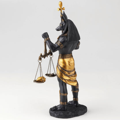 Anubis Holding Ankh and Scale