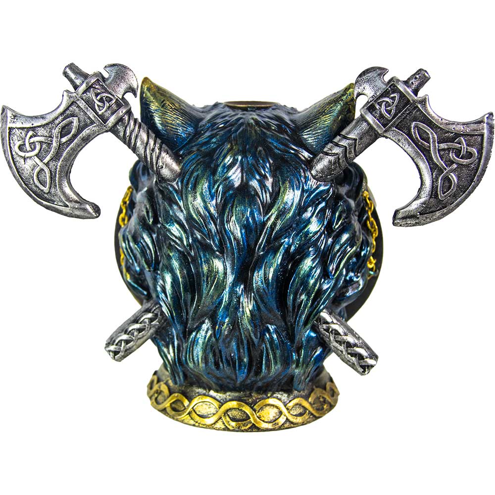Polyresin Backflow Incense Burner - Fenrir (Each)