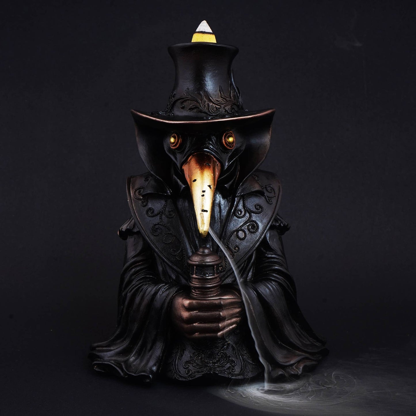 Plague Doctor Back Flow Incense Burner
