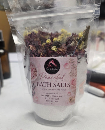 Bath Salts Bulk Size + Essential Oil Scents Skin Softening