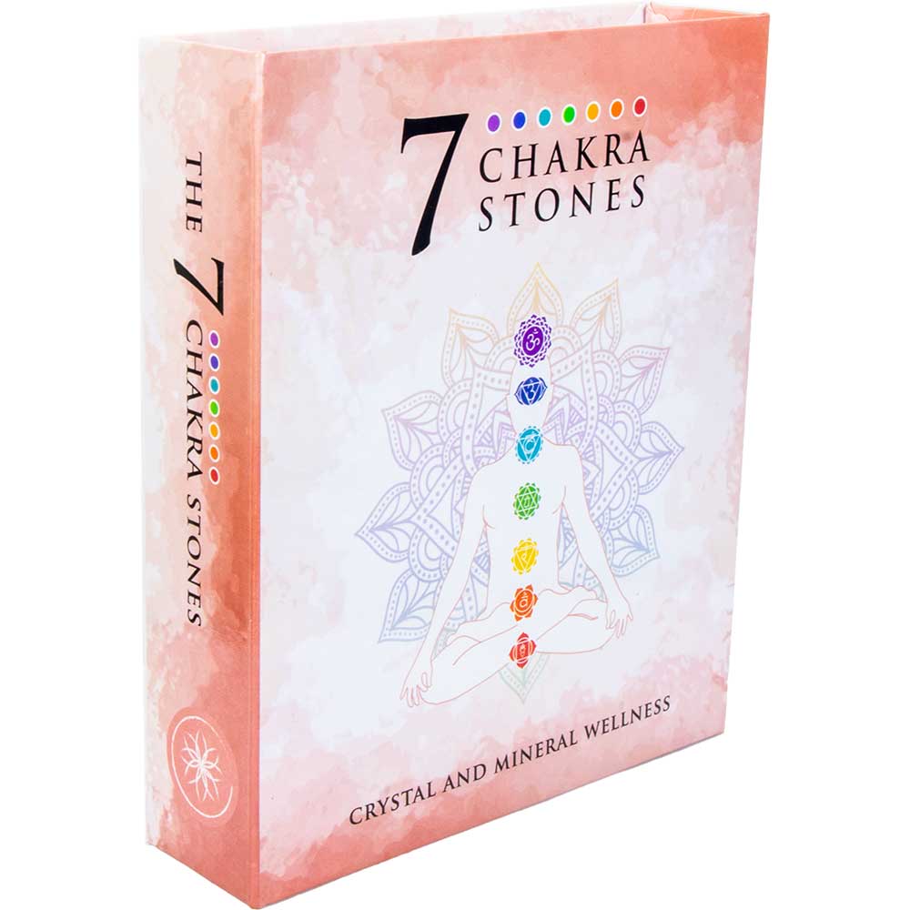 7 Chakra Stone Meditation Kit w/ Gift Box (Each)