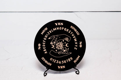Hands Sun Moon Pendulum Board Metaphysical Intention