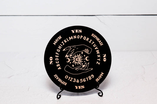 Hands Sun Moon Pendulum Board Metaphysical Intention