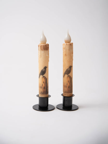 7 inch LED Timer Taper Candle