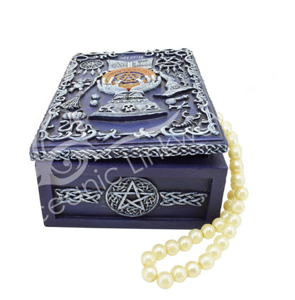 Box - Witchcraft Dark Blue 5.30"L X 3.85"W X 2.15"H