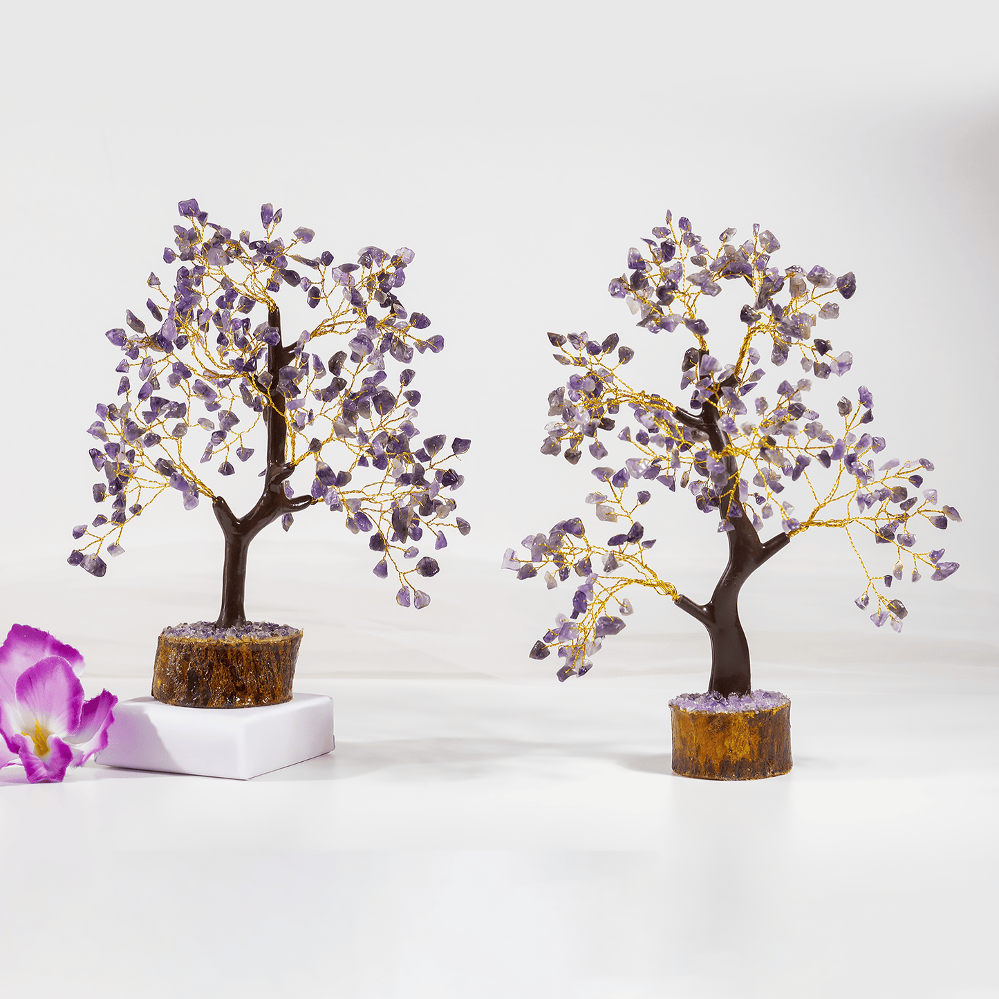300 Chips Gemstone Tree | Amethyst | Crystal Tree Of Life
