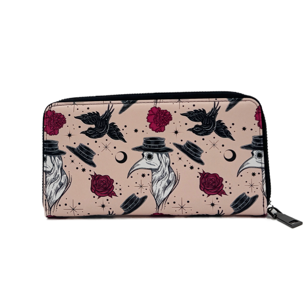 Plague Doctor Clutch Wallet