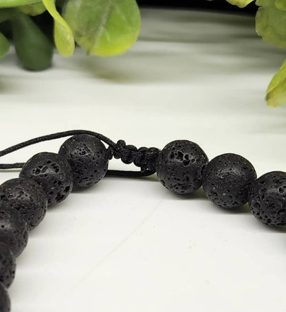 Chakra Semi-Precious Gemstone Adjustable Bracelet 8mm