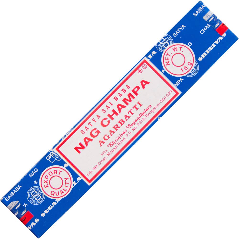 Satya Incense 15 Gr Nag Champa (1 pack of 12)