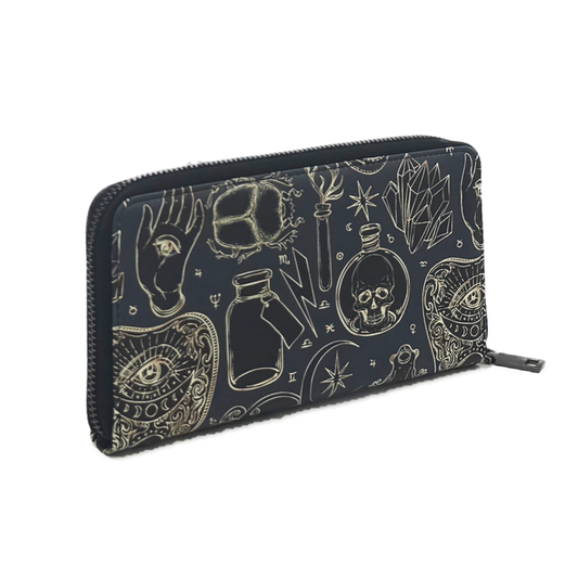 Masonic Esotericism Clutch Wallet