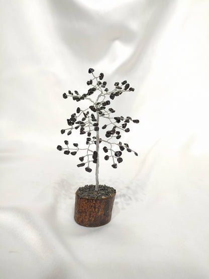 Gemstone Tree | Black Obsidian | Crystal Tree Of Life