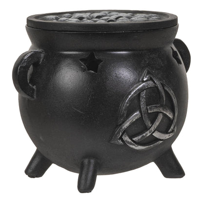 Triquetra Cauldron Incense Burner