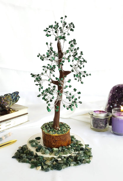 Gemstone Tree | Malachite | Crystal Tree of Life