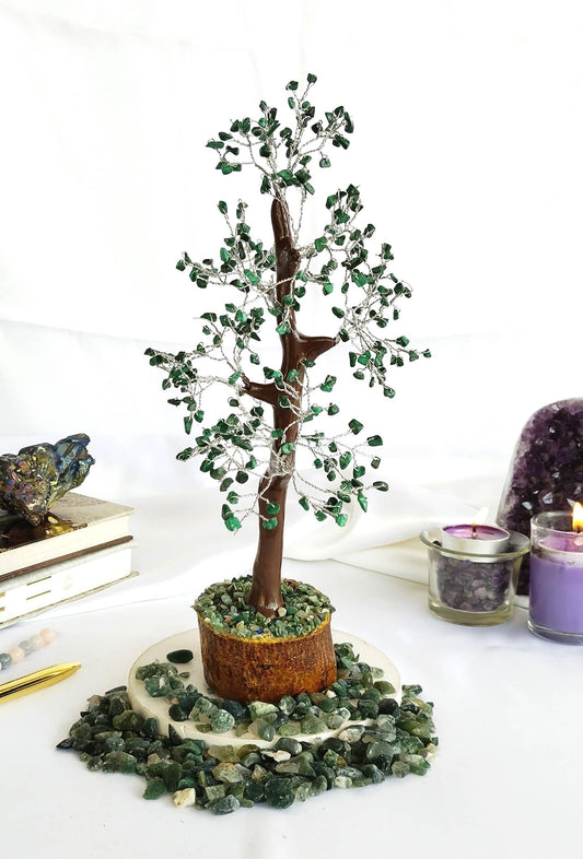 Gemstone Tree | Malachite | Crystal Tree of Life