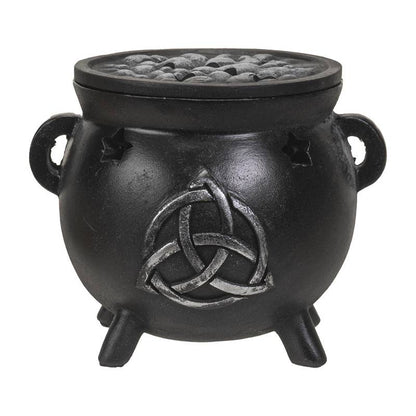 Triquetra Cauldron Incense Burner