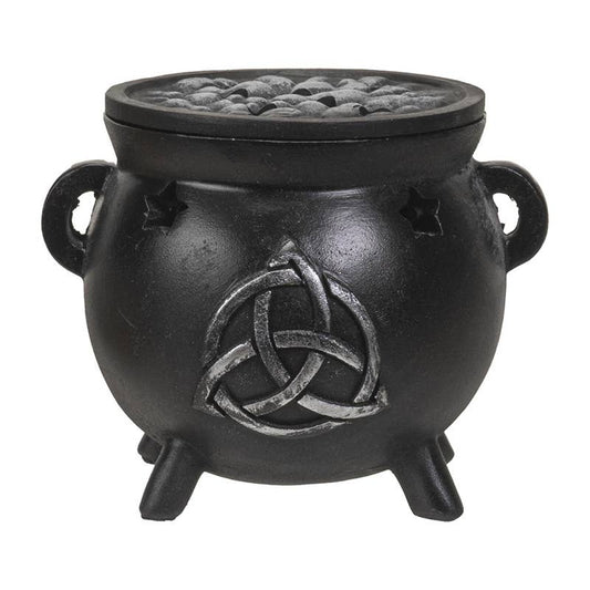 Triquetra Cauldron Incense Burner