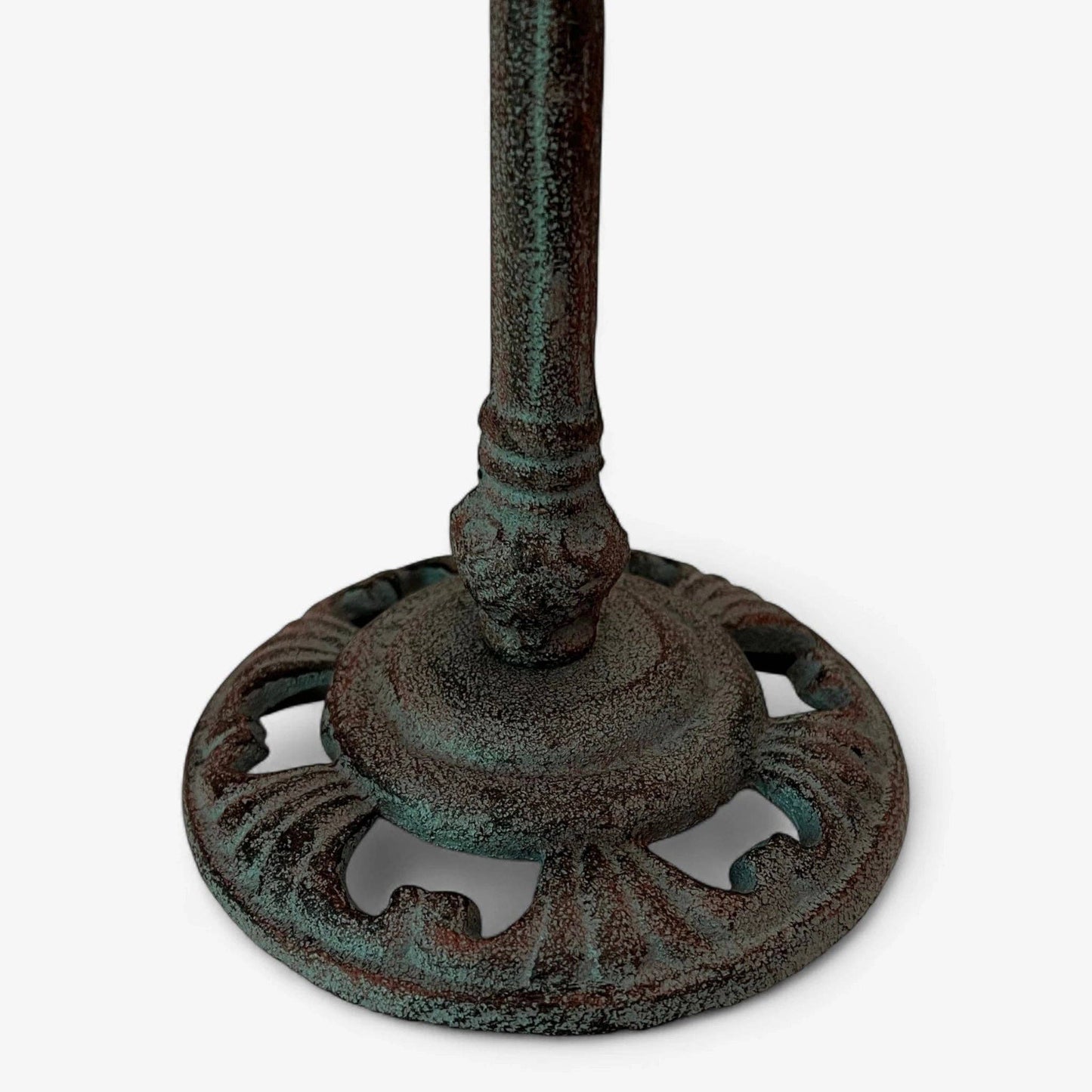 Dragonfly Bird Feeder, Cast Iron Pedestal for Patio or Garden