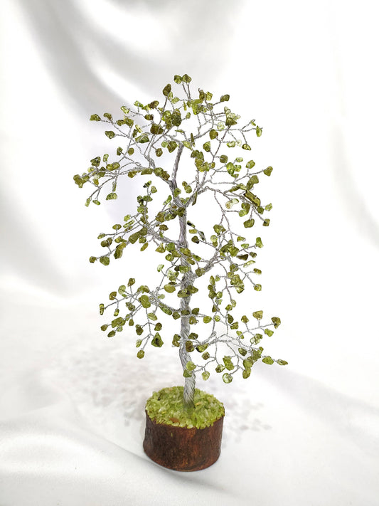 Gemstone Tree | Peridot | Crystal Tree Of Life