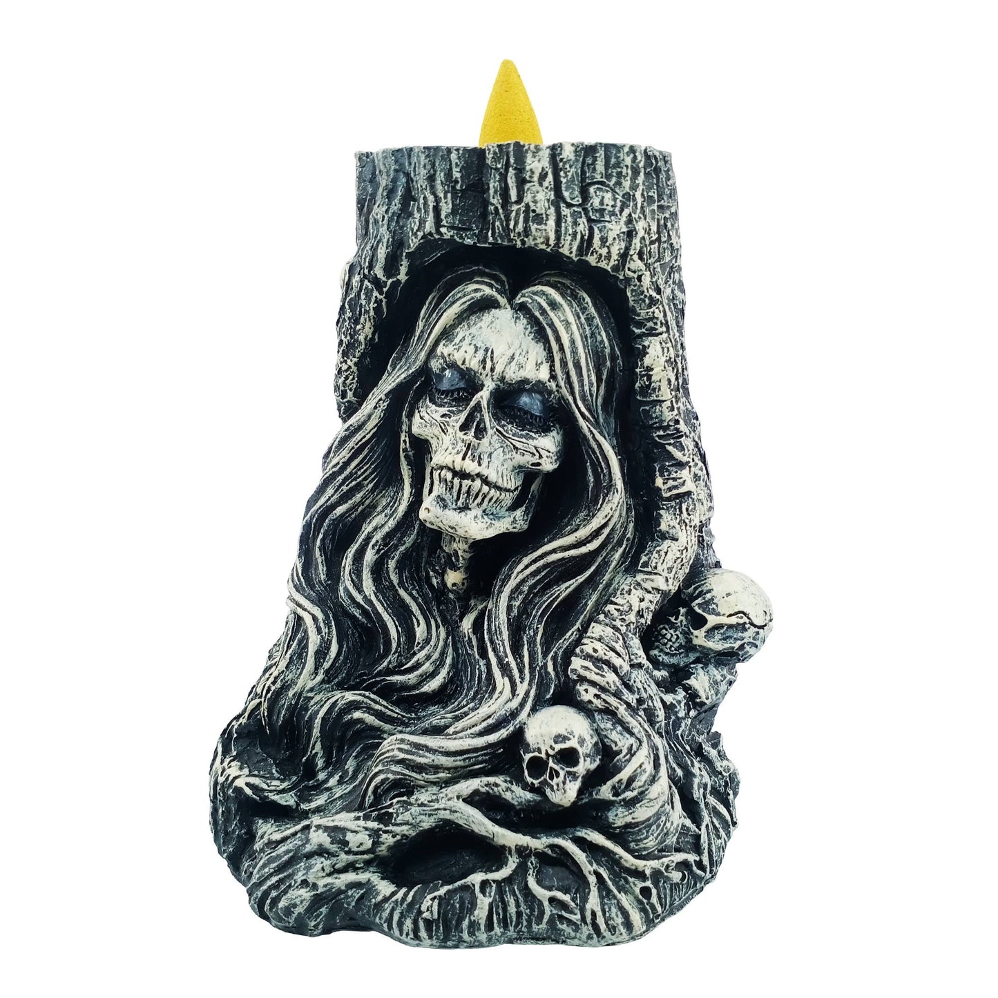 Woman Reaper Back Flow Incense Burner