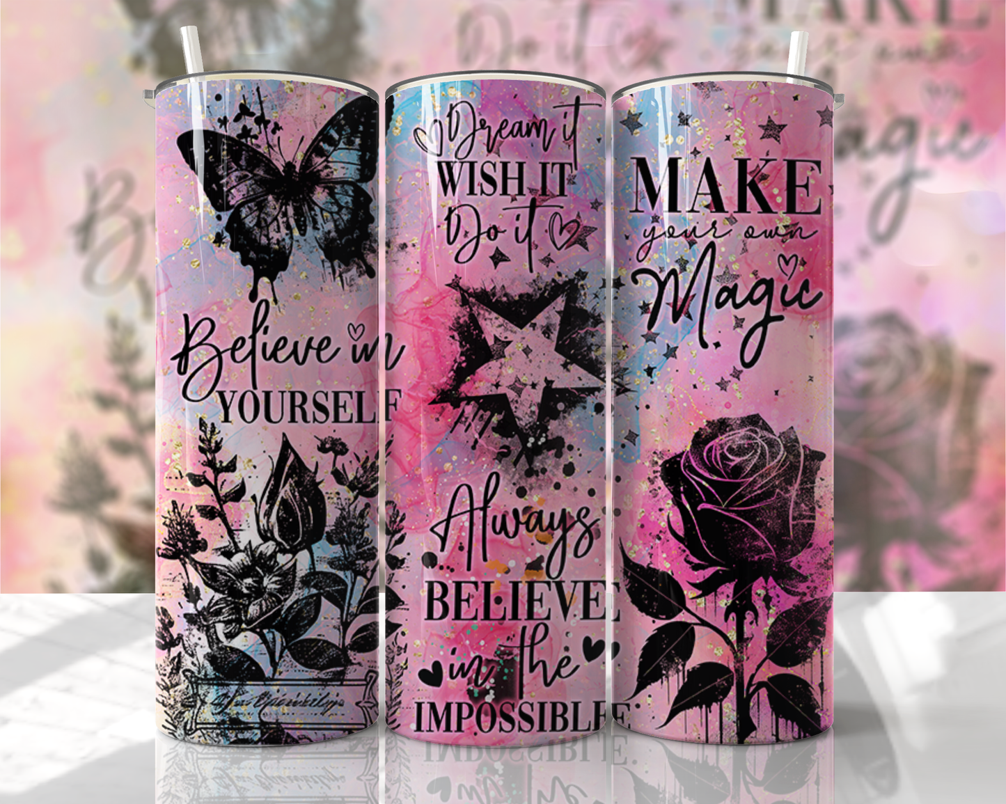 Positive Affirmations 20/30oz Tumbler