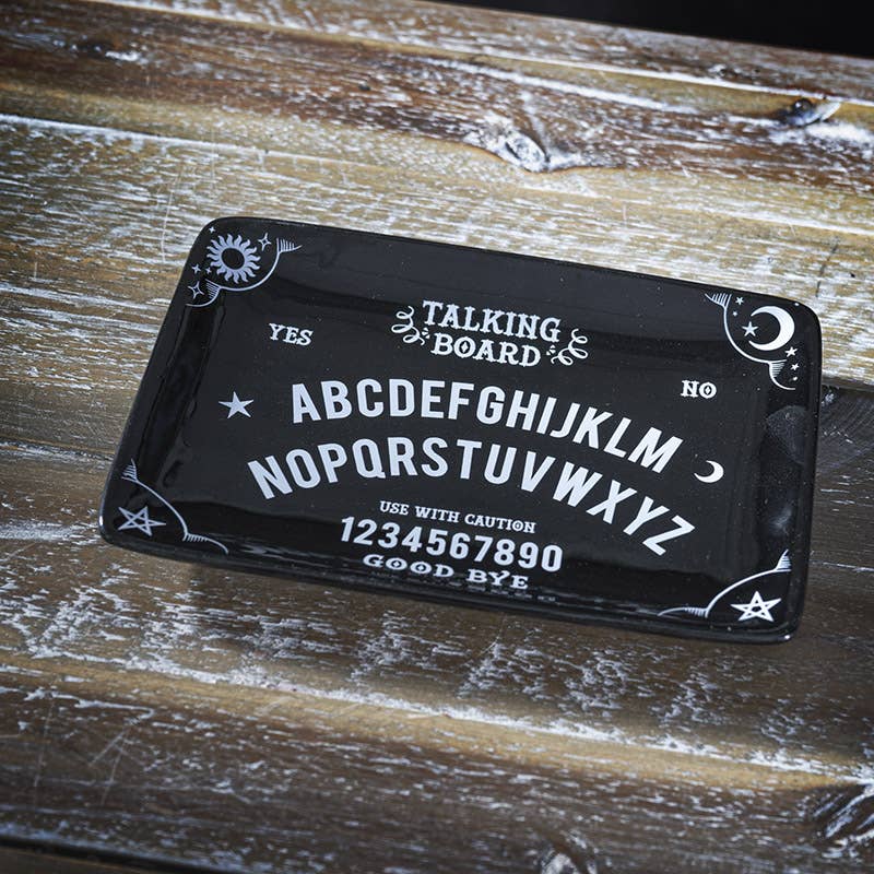 Black Talking Board Trinket Dish
