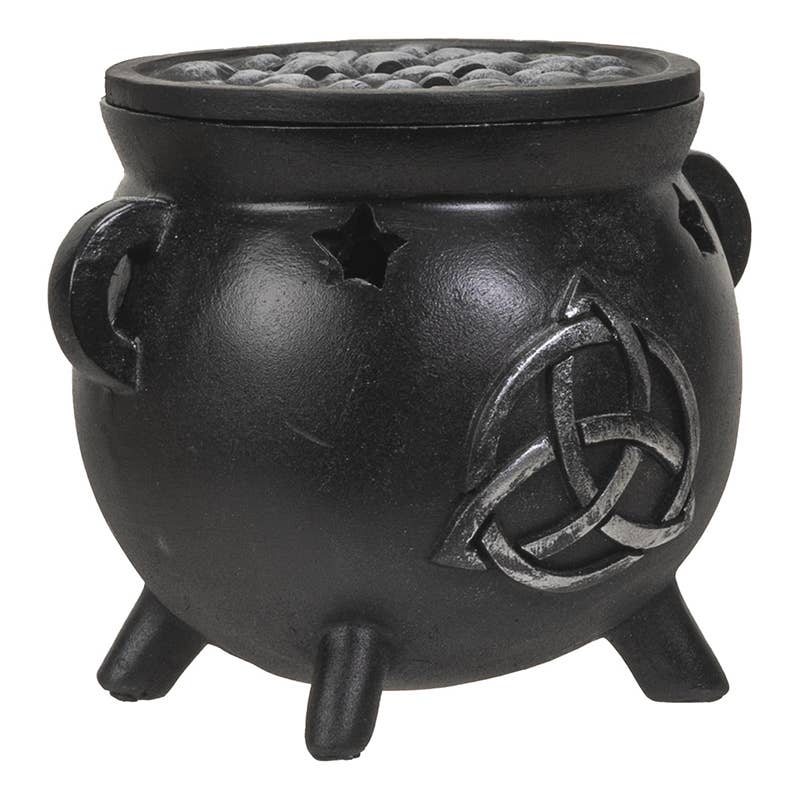 Triquetra Cauldron Incense Burner