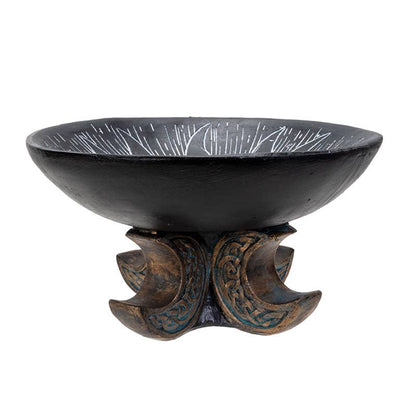 Sun and Moon Resin Offering Bowl for Rituals