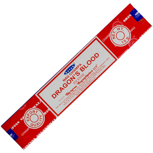 Satya Incense 15 Gr Dragon's Blood * (1 Pack of 12)
