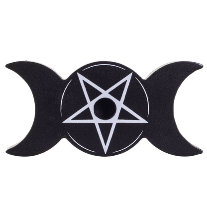 Triple Moon Spell Candleholder