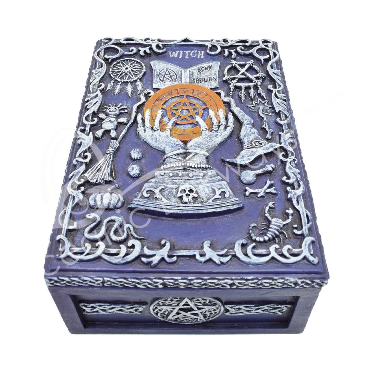 Box - Witchcraft Dark Blue 5.30"L X 3.85"W X 2.15"H