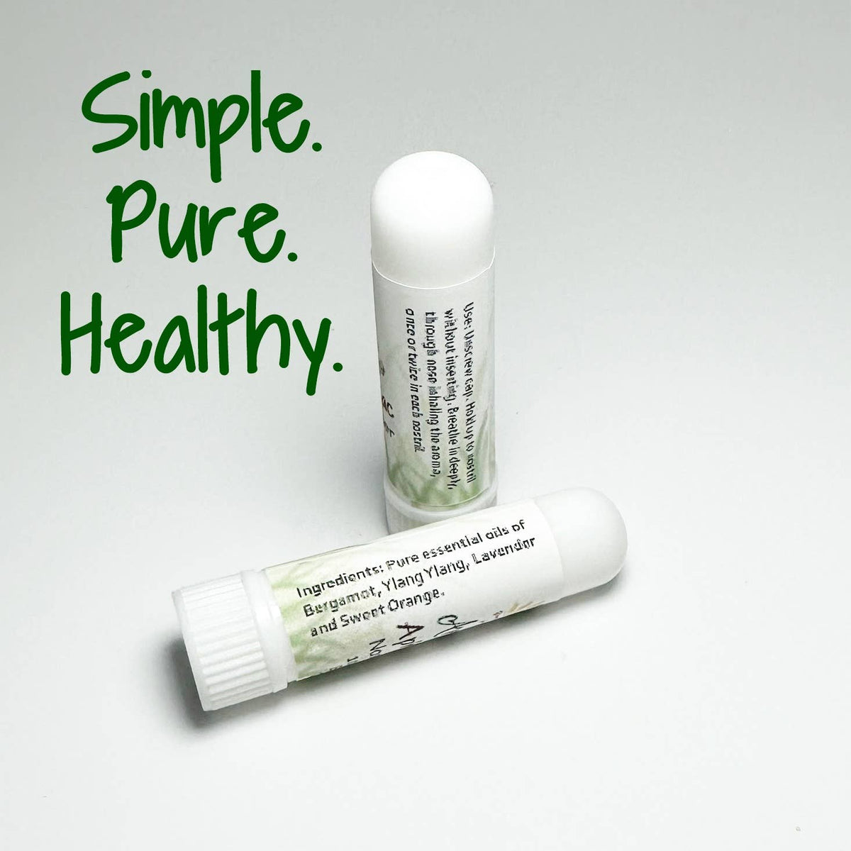 Nasal Inhaler Aromatherapy Stick Personal Diffuser