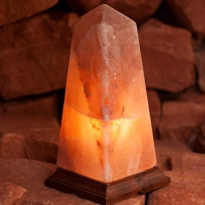 Tower Himalayan Salt Rock Lamp (6-8 Lbs)- Pink Crystal Salt