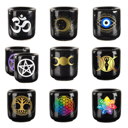 MINI CANDLE HOLDERS WITH DESIGN