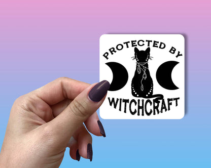 Protected by Witchcraft Sticker Metaphysical Intention