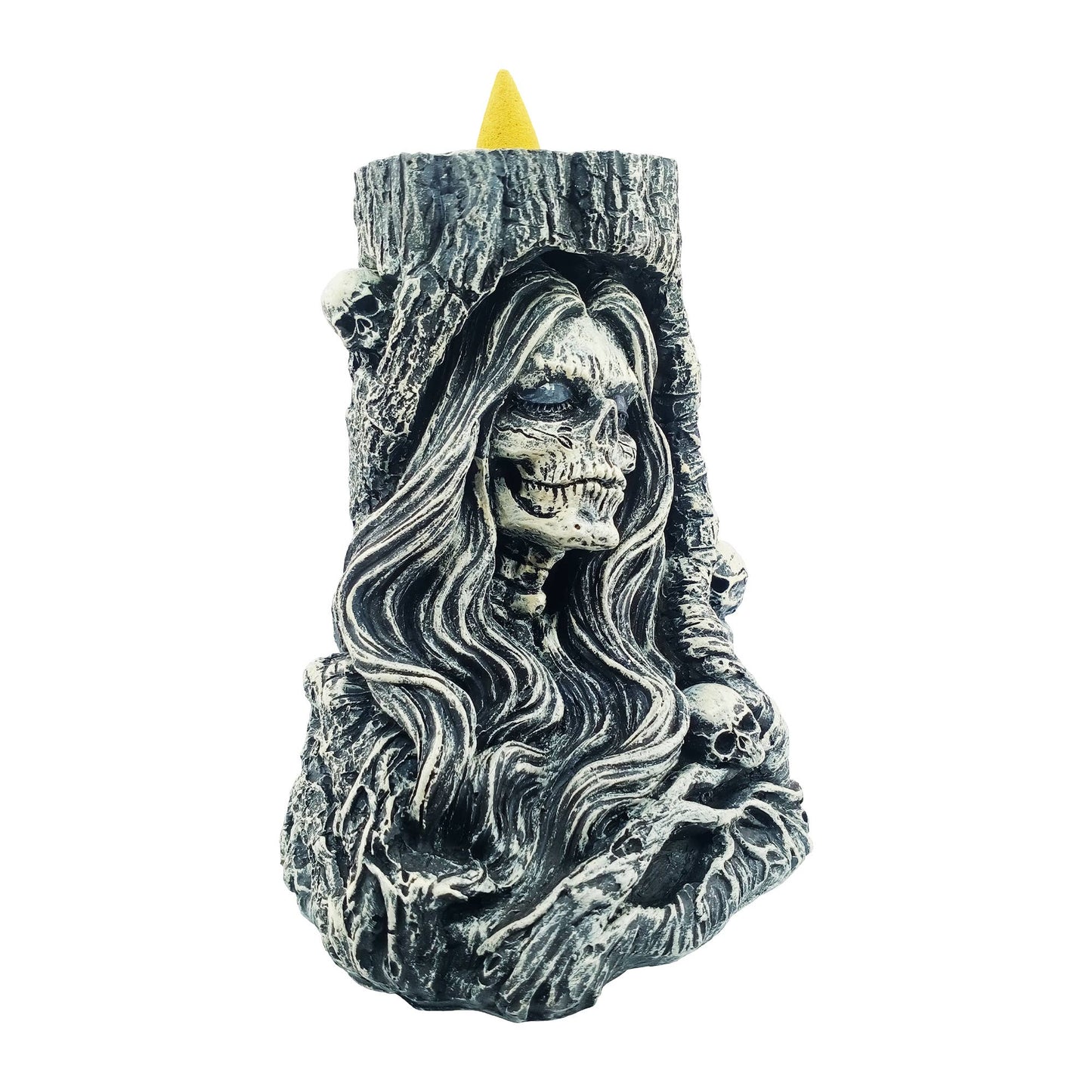 Woman Reaper Back Flow Incense Burner
