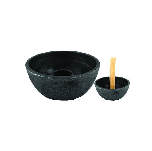 Cast Iron Palo Santo Burner - Triple Moon (4 in.)